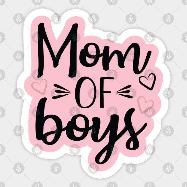 Mom of boys Sticker by Dylante